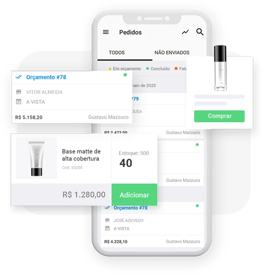 App Força de Vendas
