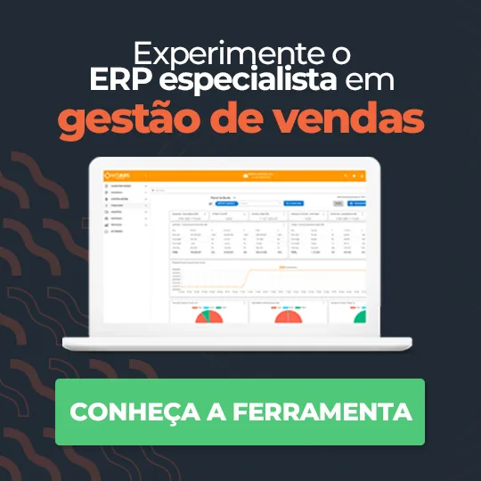 CTA Experimente o ERP especialista em gestão de vendas