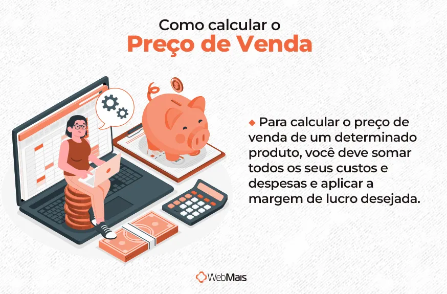 Como calcular o preço de venda Como calcular o preço de venda