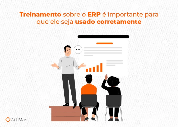 Treinamento sobre o ERP é importante para que ele seja usado corretamente