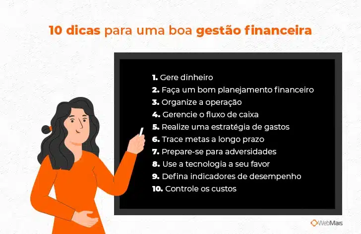 10 dicas para uma boa gestão financeira