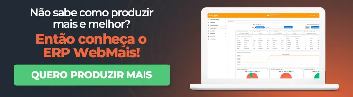 BANNER Não sabe como produzir mais e melhor? Então conheça o ERP WebMais!