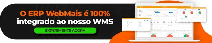 BANNER O ERP WebMais é 100% integrado ao nosso WMS