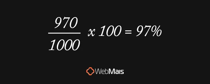 Fórmula da acuracidade exemplo prático