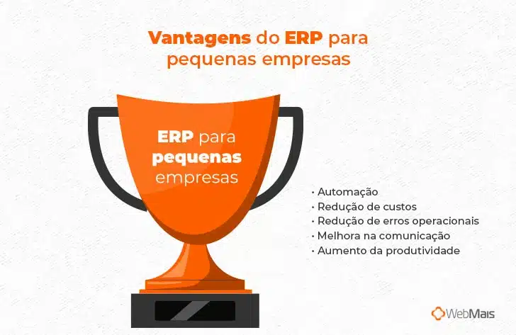 ERP para pequenas empresas gera vantagens