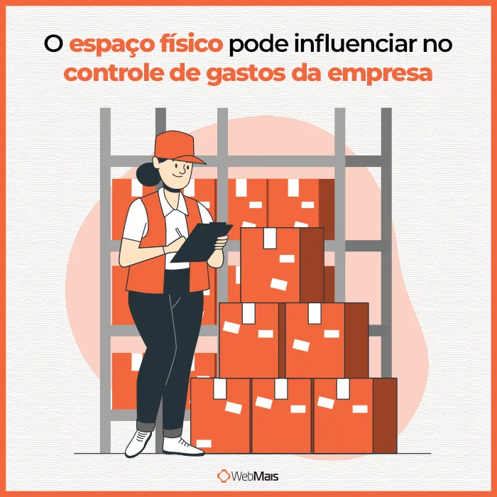 o espaço físico pode influenciar no controle de gastos da empresa o espaço físico pode influenciar no controle de gastos da empresa