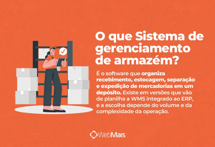 sistema de gerenciamento de armazém, o que é? texto explicando o que é sistema de gerenciamento de armazém de forma clara e objetiva.