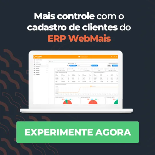 Banner Mais controle com o cadastro de clientes do ERP Webmais Banner Mais controle com o cadastro de clientes do ERP Webmais