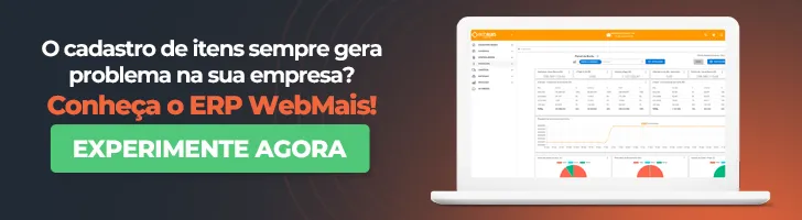 CTA Cadastro de itens WebMais