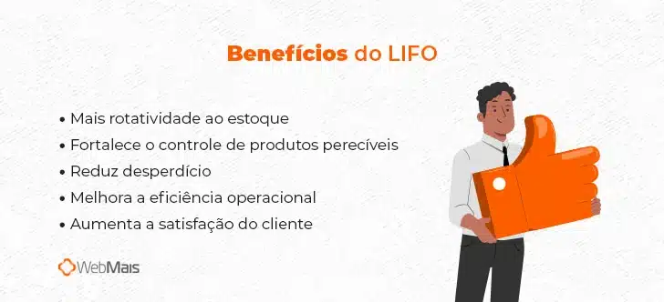 Benefícios do LIFO
