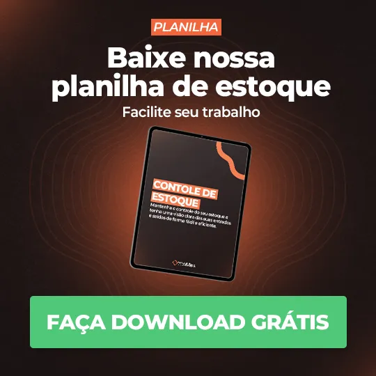 Banner planilha de estoque Webmais Banner planilha de estoque Webmais