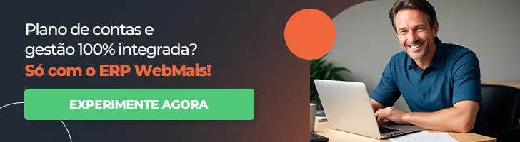 BANNER Plano de contas e gestão 100% integrada? Só com o ERP WebMais!