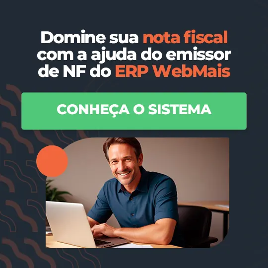 CTA Nota fiscal com a ajuda do emissor de NF da Webmais