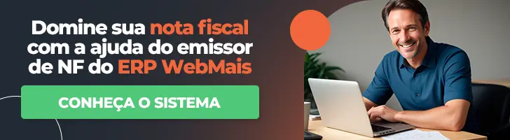CTA Nota fiscal com a ajuda do emissor de NF da Webmais