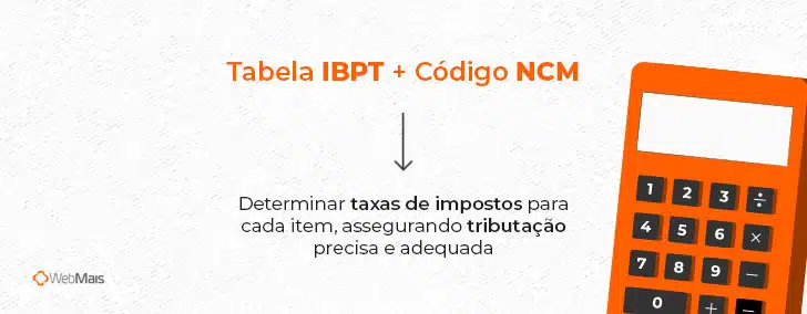 Tabela IBPT + Código NCM