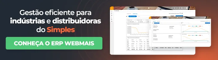 Banner Gestão eficiente para indústrias e distribuidoras do simples