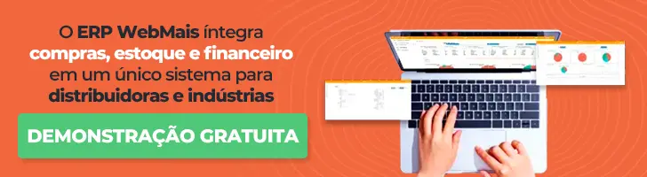 O ERP WebMais íntegra compras, estoque e financeiro em um único sistema para distribuidoras e indústrias