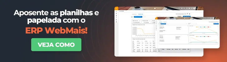 Banner Aposente as planilhas com o ERP Webmais