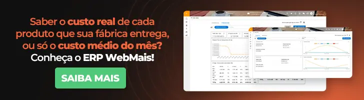Saber o custo real de cada produto que sua fábrica entrega, ou só o custo médio do mês