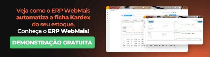 Veja como o ERP WebMais automatiza a ficha Kardex do seu estoque