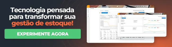 Banner com a tela do sistema ERP WebMais e o texto ao lado “Tecnologia pensada para transformar sua gestão de estoque”