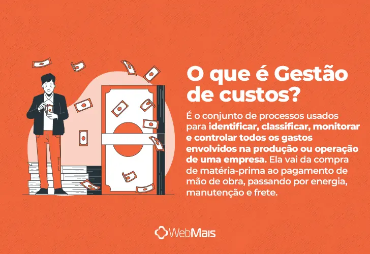 gestão de custos, o que é? texto explicando o que é gestão de custos de forma clara e objetiva.