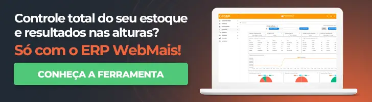 BANNER Controle total do seu estoque e resultados nas alturas? Só com o ERP WebMais!