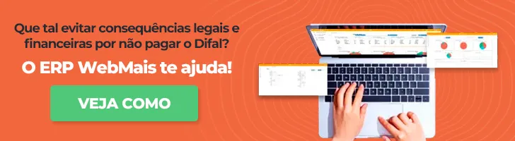 Banner evitar consequências por não pagar Difal