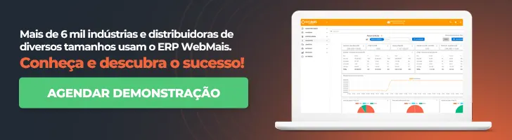 BANNER Mais de 6 mil indústrias e distribuidoras de diversos tamanhos usam o ERP WebMais. Conheça e descubra o sucesso!