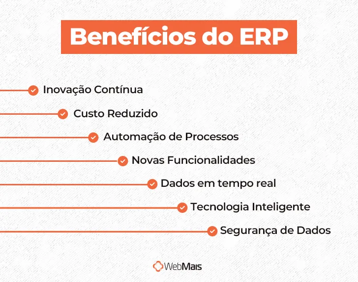 Benefícios do ERP Webmais