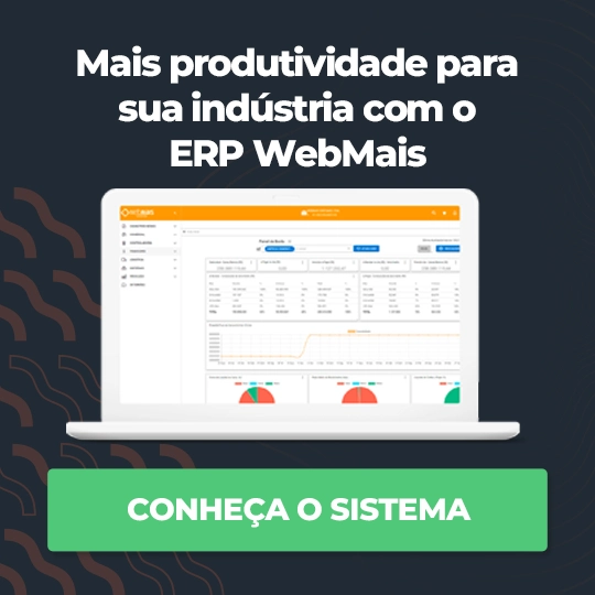 Mais produtividade
para sua indústria
com o ERP WebMais