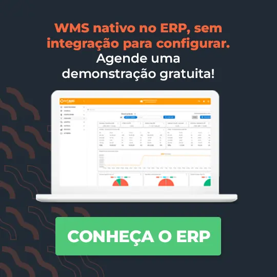 WMS nativo no ERP sem integração para configurar