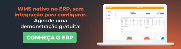 WMS nativo no ERP sem integração para configurar