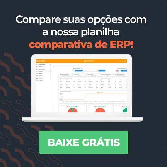 Banner planilha comparativa erp Banner planilha comparativa erp