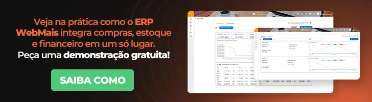 Veja na prática como o ERP WebMais integra compras, estoque e financeiro em um só lugar