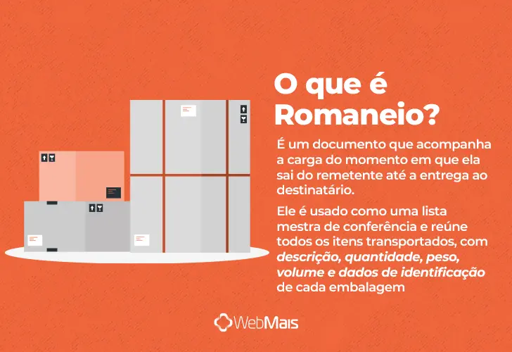 Romaneio, o que é? texto explicando o que é romaneio de forma clara e objetiva