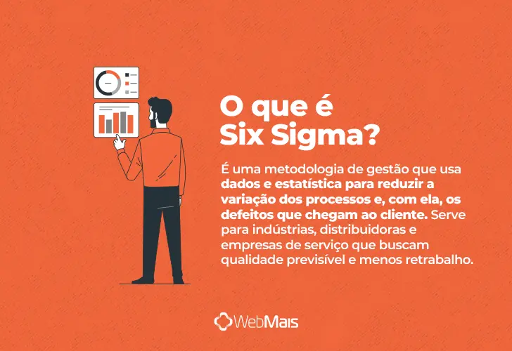 Six Sigma, o que é? texto explicando o que é Six Sigma de forma clara e objetiva.