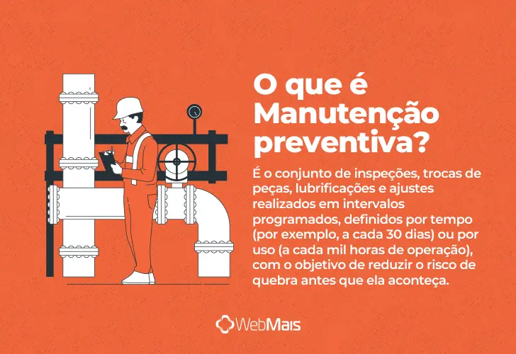 Manutenção preventiva, o que é? texto explicando o que é manutenção preventiva de forma clara e objetiva.