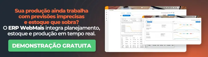 Sua produção ainda trabalha com previsões imprecisas e estoque que sobra