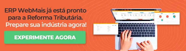 Banner com o copy “ERP WebMais já está pronto para a Reforma Tributária”