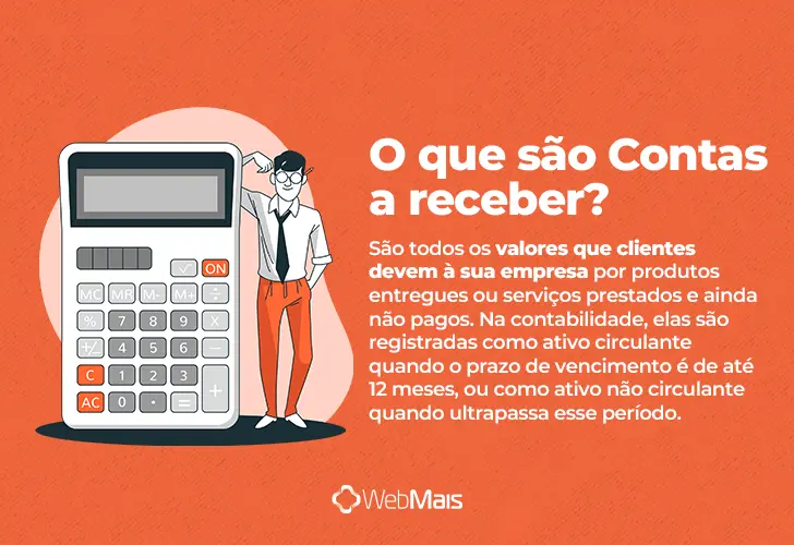 Contas a receber, o que são? texto explicando o que são contas a receber de forma clara e objetiva.