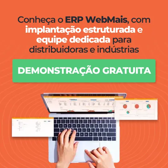 Conheça o ERP WebMais, com implantação estruturada e equipe dedicada para distribuidoras e indústrias Conheça o ERP WebMais, com implantação estruturada e equipe dedicada para distribuidoras e indústrias