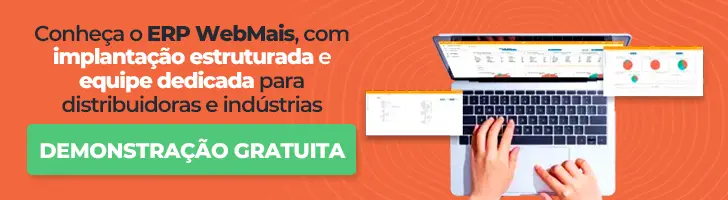 Conheça o ERP WebMais, com implantação estruturada e equipe dedicada para distribuidoras e indústrias Conheça o ERP WebMais, com implantação estruturada e equipe dedicada para distribuidoras e indústrias