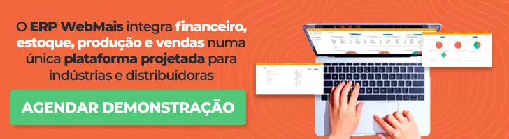 O ERP WebMais integra financeiro estoque produção e vendas numa única plataforma projetada para indústrias e distribuidoras