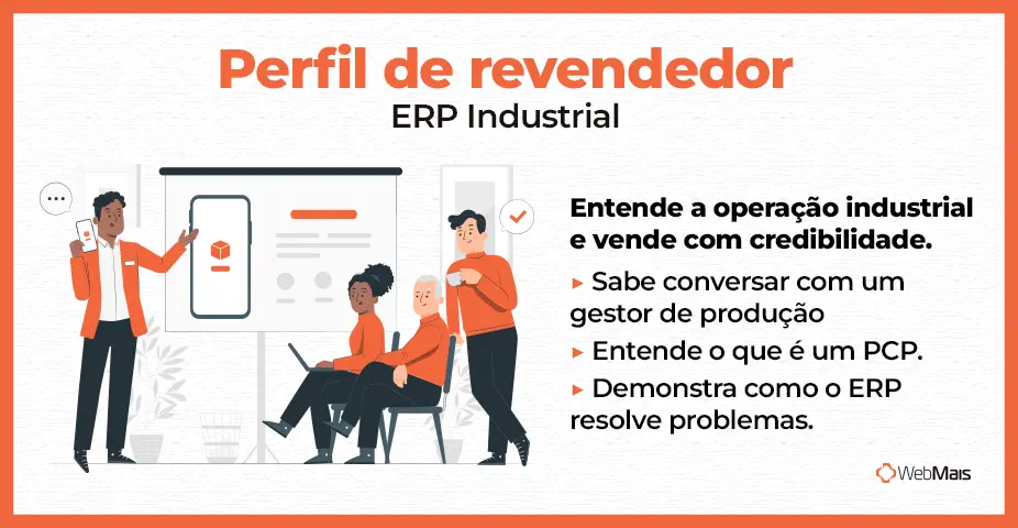Qual o perfil ideal de um revendedor de ERP industrial Diferenciais de um revendedor de erp industrial