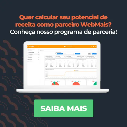 Quer calcular seu potencial de receita como parceiro WebMais