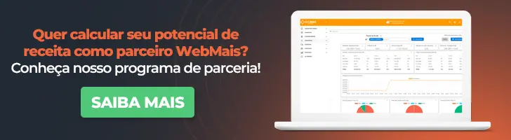 Quer calcular seu potencial de receita como parceiro WebMais