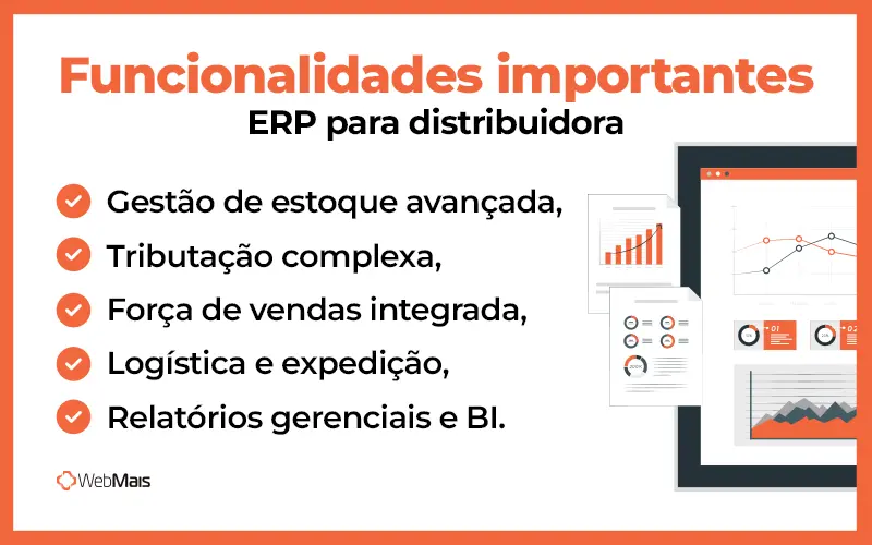 Funcionalidades específicas de ERP para distribuidoras cinco funcionalidades que são um diferencial em um ERP para distribuidoras