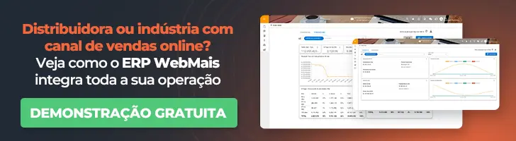 Distribuidora ou indústria com canal de vendas online
