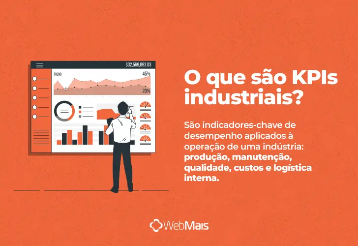 KPIs industriais, o que é? texto explicando o que são KPIs industriais de forma clara e objetiva.